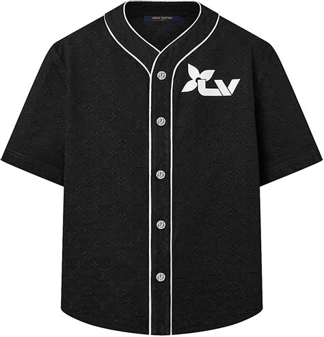 louis vuitton baseball jersey|louis vuitton long sleeve shirt.